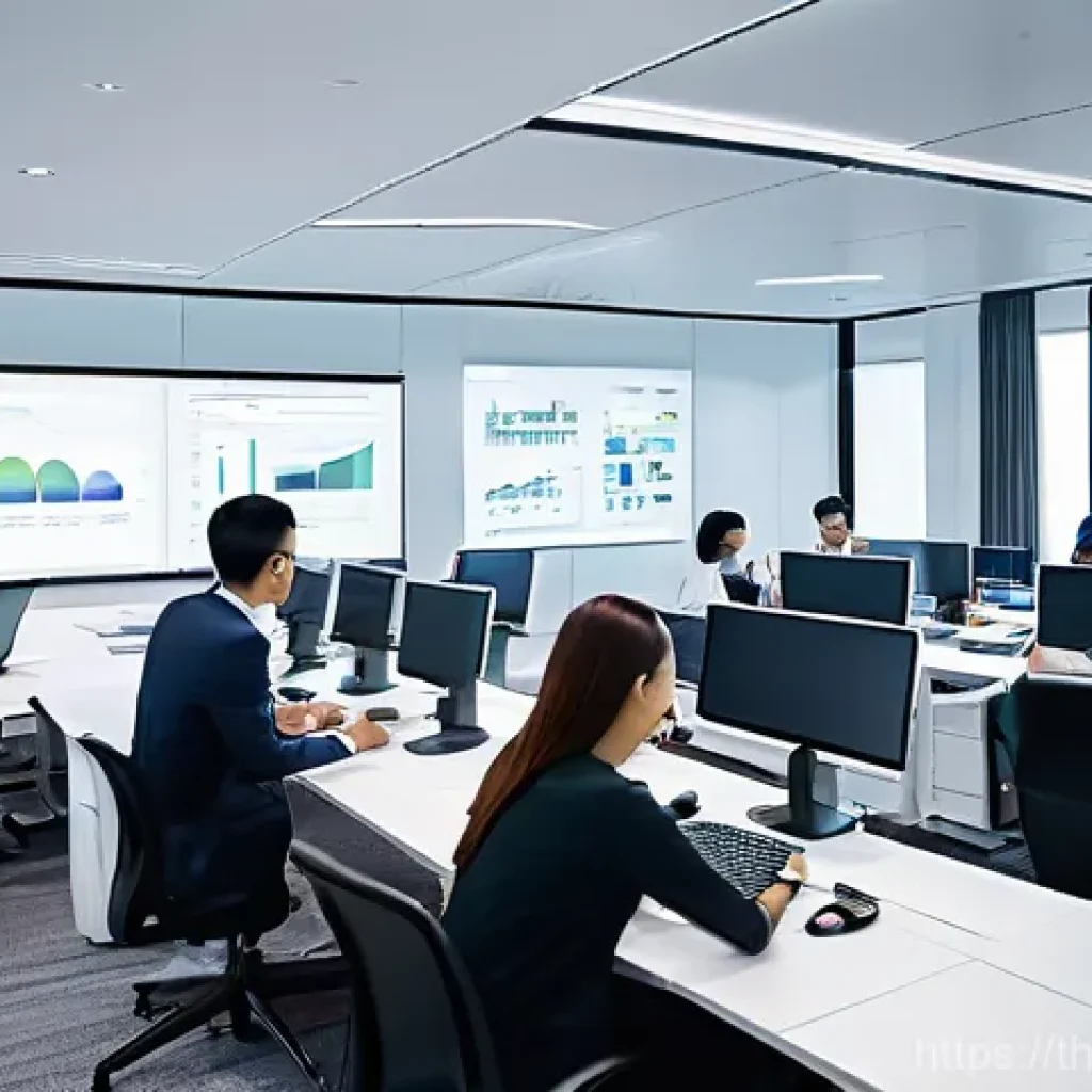 직업 전환을 위한 필수 기술 목록 - **Prompt 1: Digital Transformation in a Modern Thai Workspace**
    A vibrant, wide-angle shot of a ...