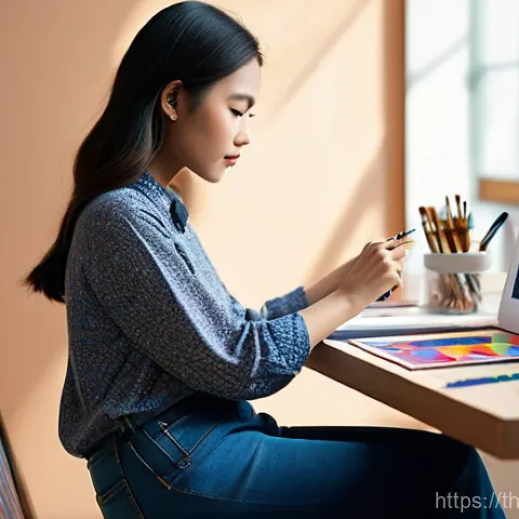 AI가 대체할 직업과 인간의 역할 - **Prompt 1: Human Creativity in the Age of AI**
    "A vibrant and inspiring scene featuring a Thai ...