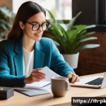 원격 근무 시대의 직업 변화 - **Prompt:** A vibrant and modern digital collage depicting the "new world of work." Show a diverse g...